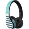 Polka Dots and Stripes Heart in Blue Beats Solo Pro Skin