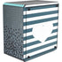 Polka Dots and Stripes Heart in Blue Cooler Master MasterBox Q300L Mini Tower Skin