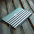Polka Dots and Stripes Heart in Blue HP Envy Skin