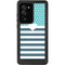 Polka Dots and Stripes Heart in Blue Galaxy Note20 Ultra 5G Waterproof Case
