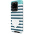 Polka Dots and Stripes Heart in Blue Galaxy S20 Ultra 5G Pro Case