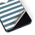 Polka Dots and Stripes Heart in Blue Galaxy S22 Skin