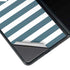Polka Dots and Stripes Heart in Blue Galaxy Z Fold3 5G Skin