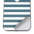 Polka Dots and Stripes Heart in Blue iPhone 12 Pro Skin
