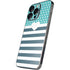 Polka Dots and Stripes Heart in Blue iPhone 13 Pro Max Skin