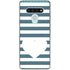Polka Dots and Stripes Heart in Blue LG Stylo 6 Clear Case