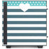 Polka Dots and Stripes Heart in Blue NZXT H510 Compact ATX Mid-Tower Case Skin