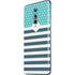 Polka Dots and Stripes Heart in Blue OnePlus 7 Pro Skin