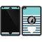Polka Dots and Stripes Heart in Blue Otterbox Defender iPad Skin