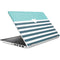 Polka Dots and Stripes Heart in Blue HP Pavilion Skin