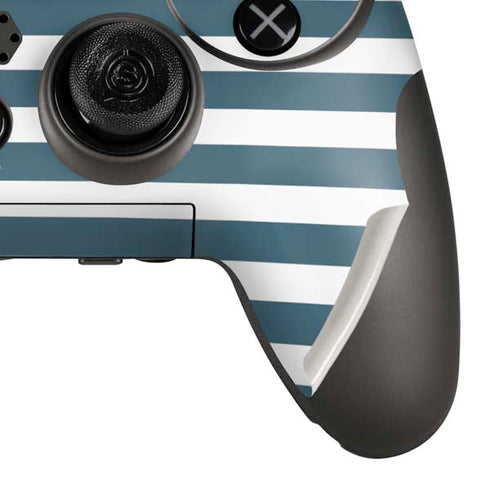 Polka Dots and Stripes Heart in Blue PlayStation Scuf Vantage 2 Controller Skin