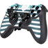 Polka Dots and Stripes Heart in Blue PS4/PC SCUF Impact Controller Skin