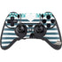 Polka Dots and Stripes Heart in Blue PS4/PC SCUF Impact Controller Skin