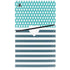 Polka Dots and Stripes Heart in Blue PS5 Slim Disk Bundle Skin