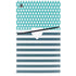 Polka Dots and Stripes Heart in Blue PS5 Slim Digital Edition Bundle Skin