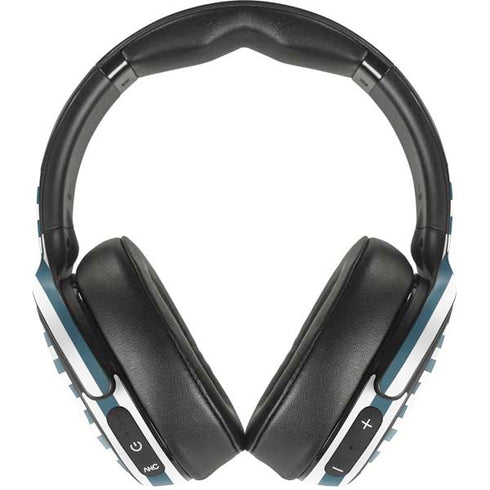 Polka Dots and Stripes Heart in Blue Skullcandy Venue Skin