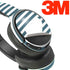 Polka Dots and Stripes Heart in Blue Skullcandy Venue Skin