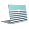 Polka Dots and Stripes Heart in Blue Surface Book 2 13.5in Skin
