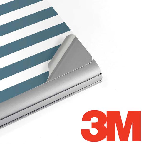 Polka Dots and Stripes Heart in Blue Surface Book 2 15in Skin