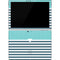 Polka Dots and Stripes Heart in Blue Surface Pro 7 Skin