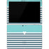 Polka Dots and Stripes Heart in Blue Surface Pro 7 Skin