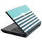 Polka Dots and Stripes Heart in Blue T440s Skin