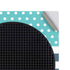 Polka Dots and Stripes Heart in Blue Xbox Series S Console Skin