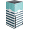 Polka Dots and Stripes Heart in Blue Xbox Series X Console Skin