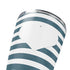 Polka Dots and Stripes Heart in Blue Yeti 20oz Tumbler Skin