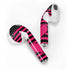Polka Dots and Stripes Heart in Pink Apple AirPods 2 Skin