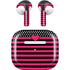 Polka Dots and Stripes Heart in Pink Apple AirPods (3rd Gen 2021) Skin