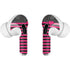 Polka Dots and Stripes Heart in Pink Apple AirPods Pro Skin