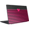 Polka Dots and Stripes Heart in Pink Dell Vostro Skin