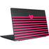 Polka Dots and Stripes Heart in Pink Dell Vostro Skin