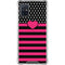 Polka Dots and Stripes Heart in Pink Galaxy A51 5G Clear Case