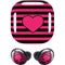 Polka Dots and Stripes Heart in Pink Galaxy Buds Pro Skin