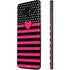 Polka Dots and Stripes Heart in Pink Galaxy Note 8 Skin