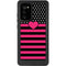 Polka Dots and Stripes Heart in Pink Galaxy Note20 5G Waterproof Case