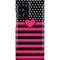 Polka Dots and Stripes Heart in Pink Galaxy Note20 Ultra 5G Lite Case