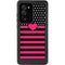 Polka Dots and Stripes Heart in Pink Galaxy Note20 Ultra 5G Waterproof Case