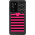 Polka Dots and Stripes Heart in Pink Galaxy Note20 Ultra 5G Waterproof Case