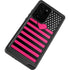 Polka Dots and Stripes Heart in Pink Galaxy Note20 Ultra 5G Waterproof Case