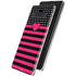 Polka Dots and Stripes Heart in Pink Galaxy S10 Skin