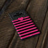 Polka Dots and Stripes Heart in Pink Galaxy S10 Skin