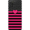 Polka Dots and Stripes Heart in Pink Galaxy S20 Plus Skin