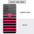 Polka Dots and Stripes Heart in Pink Galaxy S20 Plus Skin