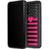 Polka Dots and Stripes Heart in Pink Galaxy S20 Plus Waterproof Case