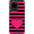 Polka Dots and Stripes Heart in Pink Galaxy S20 Ultra 5G Pro Case
