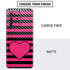 Polka Dots and Stripes Heart in Pink Galaxy S20 Ultra 5G Skin