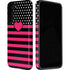 Polka Dots and Stripes Heart in Pink Galaxy S22 Plus Pro Case